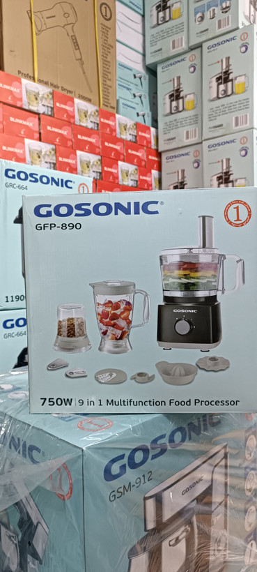 غذا ساز برقی 9 کاره برند گوسونیک مدل Gosonic GFP-890