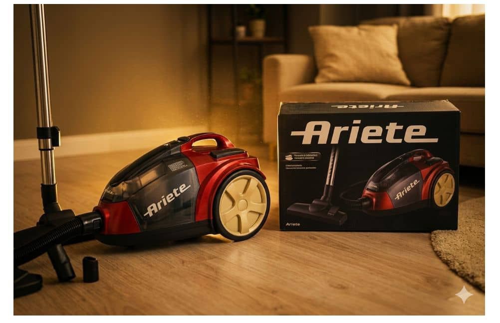 جاروبرقی آریته 2200 وات مدل Ariete 2791R Vacuum Cleaner
