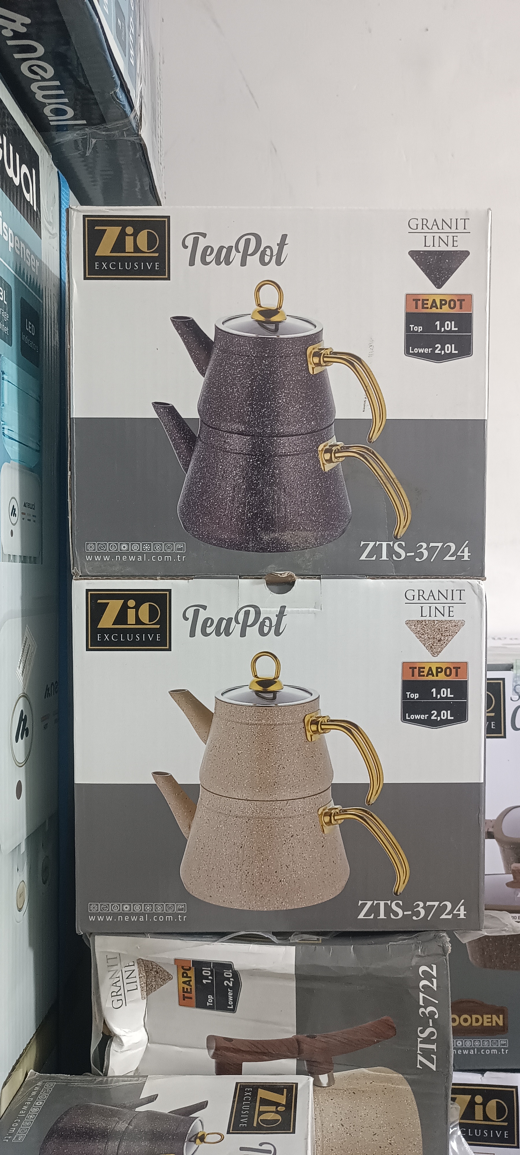 کتری قوری گرانیتی زیو مدل ZTS_3724